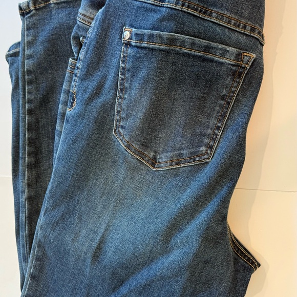 INC Denim Skinny Leg Curvy Fit Jeans Women's Sz.12 Blue 5-Pocket - Picture 3 of 11